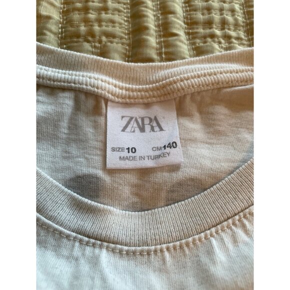 10Y Zara Surround Yourself with Love and Happiness Long Sleeve Graphic T-shirt - Picture 8 of 8